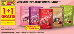 Biedronka Wszystkie praliny Lindt Lindor oferta