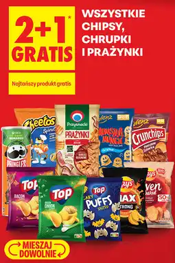 Biedronka Wszystkie chipsy, chrupki i prażynki oferta