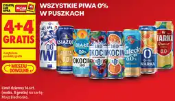 Biedronka WSZYSTKIE PIWA 0% W PUSZKACH oferta
