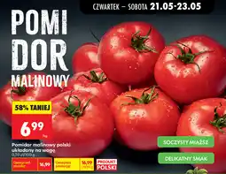 Biedronka Pomidor malinowy polski układany na wagę oferta