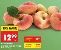 Biedronka Brzoskwinie paraguayo na wagę oferta