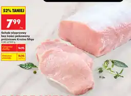 Biedronka Schab wieprzowy bez kości pakowany próżniowo Kraina Mięs oferta