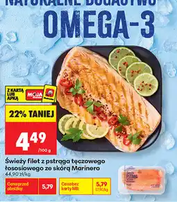 Biedronka Świeży pstrąg tęczowy patroszony, Marinero oferta