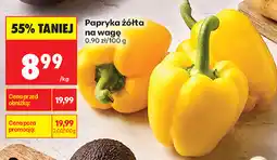 Biedronka Papryka żółta na wagę oferta
