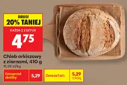 Biedronka Chleb orkiszowy z ziarnami oferta