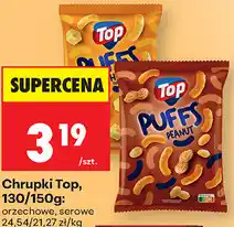 Biedronka Chrupki Top, 130/150g oferta