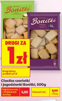Biedronka Ciastka szarlotki i jagodzianki Bonitki oferta