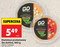 Biedronka Hummus proteinowy Go Active oferta