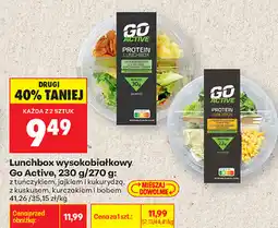 Biedronka Lunchbox wysokobiałkowy Go Active oferta