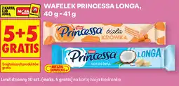 Biedronka WAFELEK PRINCESSA LONGA, 40 g - 41 g oferta
