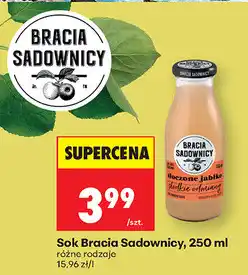 Biedronka Sok Bracia Sadownicy oferta