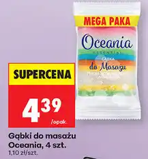 Biedronka Gąbki do masażu Oceania, 4 szt oferta