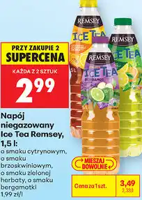 Biedronka Napój niegazowany Ice Tea Remsey oferta