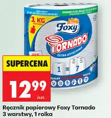 Biedronka Ręcznik papierowy Foxy Tornado oferta