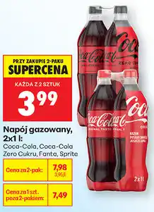 Biedronka Napój gazowany Coca-Cola oferta