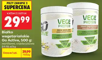 Biedronka Białko wegetariańskie Go Active oferta