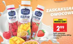 Biedronka Kefir owocowy Mleczna Dolina, 400 g różne rodzaje oferta