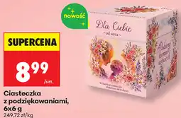 Biedronka Ciasteczka z podziękowaniami oferta