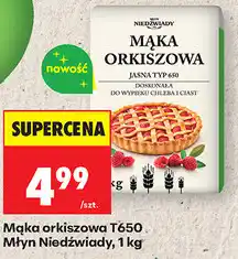 Biedronka Mąka orkiszowa T650 Młyn Niedźwiady oferta