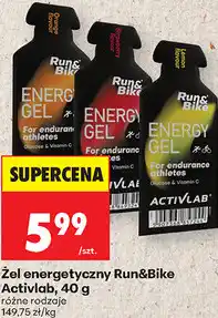 Biedronka Żel energetyczny Run&Bike Activlab oferta
