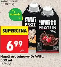 Biedronka Napój proteinowy Dr Witt oferta