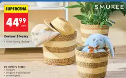 Biedronka Zestaw 3 koszy oferta