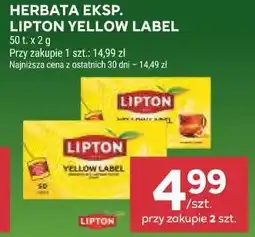 Stokrotka HERBATA EKSP. LIPTON YELLOW LABEL oferta