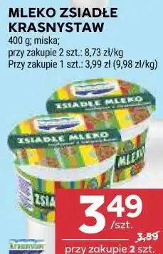 Stokrotka MLEKO ZSIADŁE KRASNYSTAW 400 g miska oferta