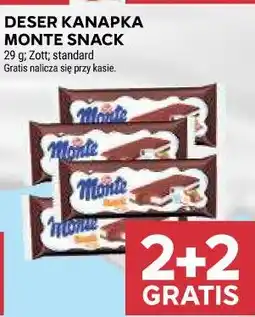 Stokrotka DESER KANAPKA MONTE SNACK 29 g Zott standard oferta