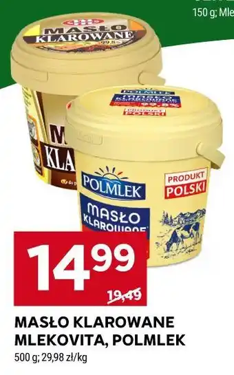 Stokrotka MASŁO KLAROWANE MLEKOVITA, POLMLEK oferta