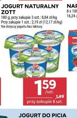 Stokrotka JOGURT NATURALNY ZOTT oferta