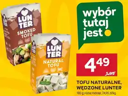 Stokrotka TOFU NATURALNE, WĘDZONE LUNTER oferta