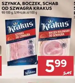 Stokrotka SZYNKA, BOCZEK, SCHAB OD SZWAGRA KRAKUS oferta