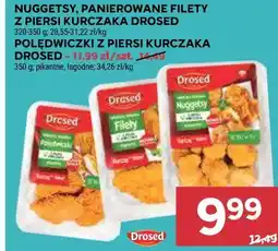 Stokrotka NUGGETSY, PANIEROWANE FILETY Z PIERSI KURCZAKA DROSED oferta