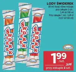 Stokrotka LODY ŚWIDEREK oferta