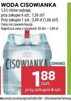 Stokrotka WODA CISOWIANKA oferta