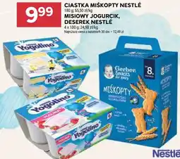 Stokrotka CIASTKA MIŚKOPTY NESTLÉ MISIOWY JOGURCIK, DESEREK NESTLÉ oferta