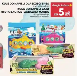 Stokrotka Kule do kąpieli dla dzieci BI-ES / Kula do kąpieli jajo HYDROZAURUS i zabawka MARBA oferta