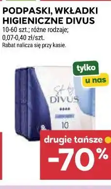 Stokrotka PODPASKI, WKŁADKI HIGIENICZNE DIVUS oferta