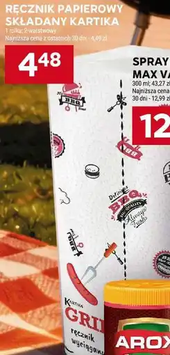 Stokrotka RĘCZNIK PAPIEROWY SKŁADANY KARTIKA 1 rolka 2-warstwowy oferta