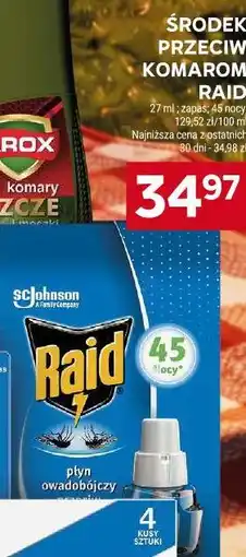 Stokrotka Środek przeciw komarom RAID oferta
