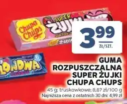 Stokrotka Market Guma rozpuszczalna Super Żujki Chupa Chups oferta