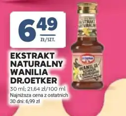 Stokrotka Market Ekstrakt Naturalny Wanilia Dr. Oetker oferta