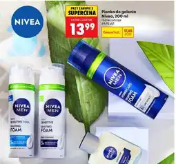 Biedronka Pianka do golenia Nivea, 200 ml oferta