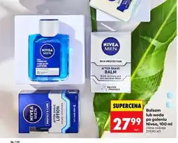 Biedronka Balsam lub woda po goleniu Nivea, 100 ml oferta