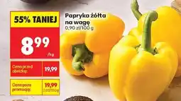 Biedronka Papryka zółta na wage oferta