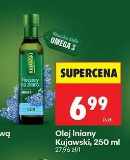Biedronka Olej lniany Kujawski 250 ml oferta