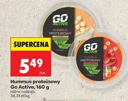 Biedronka Hummus proteinowy Go Active, 160 g oferta