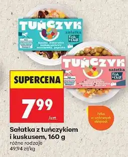Biedronka Sałatka z tuńczykiem i kuskusem, 160 g oferta