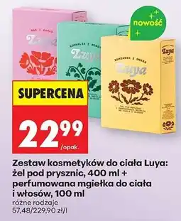 Biedronka Zestaw kosmetyków do ciała Luya oferta